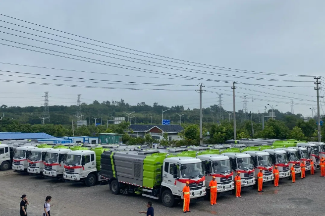 15天！多宝电竞环境快速响应客户需求，顺利交付约3000万元环卫装备